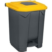 Tuncel Teknik Planet Pedallı  Çöp Kovası 50 Lt Konteyner