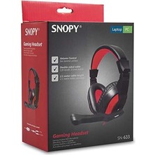Velora SN-633 X-Bloom Siyah/kırmızı Kulak Üstü Gaming Oyuncu Mikrofonlu Kulaklık