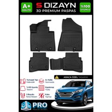 S-Dizayn Hyundai Tucson 3D Pro Havuzlu Paspas 2015-2020 A+ Kalite 3DS-SDZ091