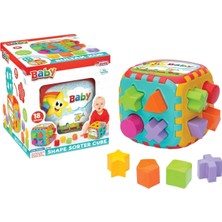 Sayıcı Kids Büyük Bul-Tak Küp - Bultak LEGO + Eğitici Oyuncak + Motor Beceri + 0-3 Yaş Oyuncak