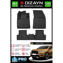 S-Dizayn Ds Ds7 Crossback 3D Pro Havuzlu Paspas 2018-2022 A+ Kalite 3DS-SDZ038