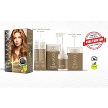 Velora Haır Color (Keratin)'li 1 Kutu (2 x 50 Ml) (Altın Karamel 8.73)