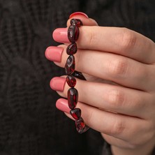 Tienda Elegante Yetişkin Damla Kehribar Bileklik