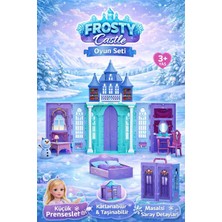 Sayıcı Kids Buzlar Kraliçesi Şatosu Frosty Castle + Taşınabilir Oyun Evi + Yerli Üretim + Güvenilir Içerik