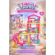 Sayıcı Kids Lola’nın Tatil Evi – Renkli Mobilyalı Çocuk Oyuncak Evi, 3+ Yaş, Yerli Üretim & Güvenli Içerik