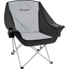 Kingcamp Paulowbia Ultra Konforlu Katlanır Kamp Sandalyesi B.grey