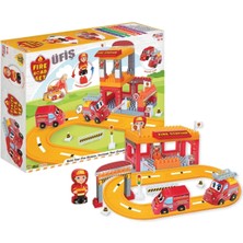 Sayıcı Kids Itfaiye Yol Seti (47 Parça) Eğitici Oyuncak + 3 Yaş + Zeka Gelişimi + Okul Öncesi