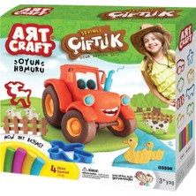 Sayıcı Kids Çiftlik Hamur Seti 200 gr | Sağlık Testli Güvenli Oyun Hamuru | 3 Yaş+ Eğlenceli Çiftlik Teması