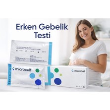 Erken Gebelik Testi Kesin Sonuç (Kaset Test) 1 Adet Microcult