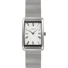 Obaku Denmark V311LXCWMC Quartz Gri Hasır Kordon 24 mm Kadın Kol Saati