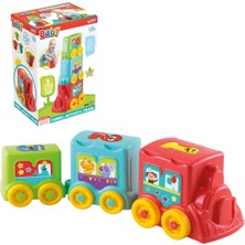 Sayıcı Kids Eğlenceli Aktivite Treni 12 36 Ay Bebek Oyuncakları
