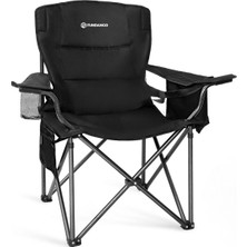Fundango Mega Comfort Xxl Katlanır Kamp Sandalyesi Black