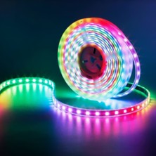 AsŞerit Led Rgb Hortum Esnek Şerit LED 10 Metre  + 220V Fiş