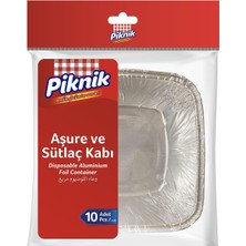 Velora Piknik Aşure Sütlaç Kabı 10'lu