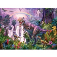 Liora 128921 Dinozorlar Çocuk Puzzle, 200 Parça