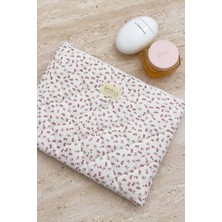 Bahels Pembe Çıtır Çiçek Xl Macbook ve Tablet Uyumlu Portföy Çanta