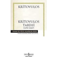 Velora Kritovulos Tarihi (1451-1467): Hasan Ali Yücel Klasikler Dizisi