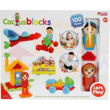 Sayıcı Kids Yerli Üretim Blok Seti 100 Parça + Eğitici Oyuncak + Motor Beceriler + 3 Yaş ve Üzeri + Yaratıcılık