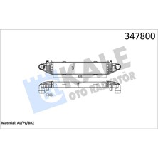 Kale Xmpdby Turbosarj Radyatoru Mercedes C-Class W204 S204