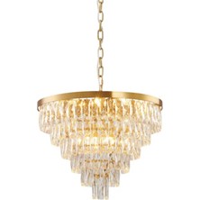 Ronisu Aydınlatma Bendigo Kristal Taşlı Avize Ra-Avz- 3906-27-54