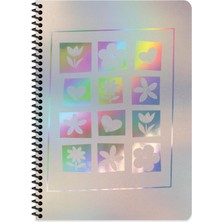 Keskin Color Keskin A4 Pp Kapak Nano Spiralli Defter - Twelve Flowers