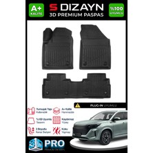 S-Dizayn Dfsk E5 Plug-In Hybrid 3D Pro Havuzlu Paspas 2024 Üzeri A+ Kalite 3DS-SDZ225