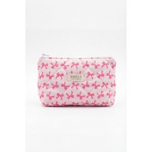 Bahels Lyla Pinkly Makyaj Çantası Kapitone Yapı ile Günlük ve Seyahat Kullanımına Uygun