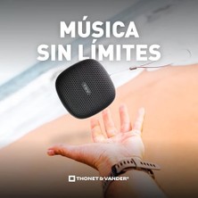 Velora Thonet & Vander 10W Rms Taşınabilir Bluetooth 8 Saat Dinleme Süresi Siyah Renk