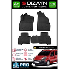 S-Dizayn Citroen Nemo 3D Pro Havuzlu Paspas 2008 Üzeri A+ Kalite