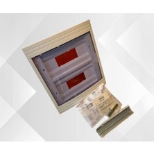 Velora Ars 24 Lü Sıva Altı Sigorta Kutusu Seti Içermez (Tse Smr Iso 9001:2000 Ce), Montaj Aparatları Dahil