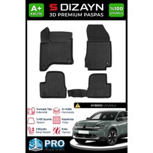 S-Dizayn Citroen C4 Hybrid 3D Pro Havuzlu Paspas 2025 Üzeri A+ Kalite 3DS-SDZ287