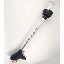 Sealux 50CM Seyir Feneri, Bayrak Direği. Siyah