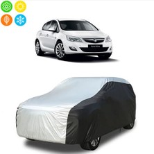 AUTOES Opel Astra Cosmo 2011 Hb Model Branda Araba Brandası, Oto Branda Gri-Siyah