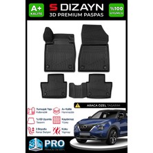 S-Dizayn Nissan Juke 3D Pro Havuzlu Paspas 2019 Üzeri A+ Kalite 3DS-SDZ085