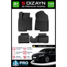 S-Dizayn Hyundai I20 3D Pro Havuzlu Paspas 2020 Üzeri A+ Kalite 3DS-SDZ092
