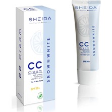 Velora Snow White Leke Açıcı cc Krem Spf 30+ 50 ml