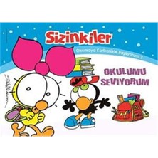 Velora Sizinkiler Okulumu Seviyorum: Okumaya Karikatürlerle Başlıyorum 2