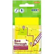 Hopax Yapışkanlı Not Kağıdı Renkli 50 Yp 50X75