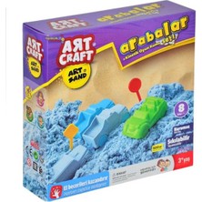 Sayıcı Kids Sevimli Arabalar Kurumayan Kinetik Kum Seti 500 gr + Motor Beceri + Sağlık Testleri Yapılmıştır.