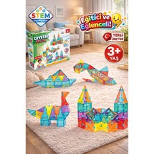 Sayıcı Kids Kristal Yapı Blokları Büyük Boy | Okul Öncesi Puzzle Dikkat‑motor Becerisi Geliştiren Zeka Oyunu 3+