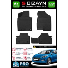 S-Dizayn Hyundai I30 3D Pro Havuzlu Paspas 2012-2016 A+ Kalite 3DS-SDZ370