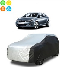 AUTOES Opel Astra Cosmo 2014 Hb Model Branda Araba Brandası, Oto Branda Gri-Siyah