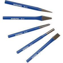 Velora WP201303 5 Parça Cr-V Profesyonel Noktalama ve Keski Seti