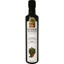 Uyan Zeytincilik Fesleğen Çeşnili Zeytinyağı 500 Ml.
