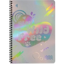 Keskin Color Keskin A4 Pp Kapak Nano Spiralli Defter - Wild Free