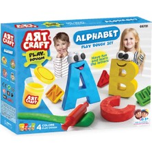 Sayıcı Kids Alfabe Oyun Hamur Seti | Sağlık Testli Güvenli Oyun Hamuru | 3 Yaş+ Öğrenme & Dikkat