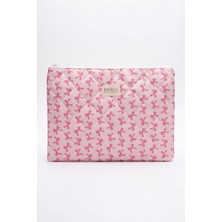 Bahels Pinkly XL Portföy Çanta %100 Polyester Malzeme ile Günlük Kullanım için Şık Tasarım