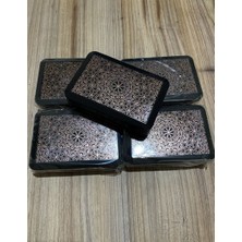 Eds Lüks Mandala Desenli Metal Tütün Tabakası - Siyah Bronz Rose Gold Premium Kutulu