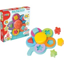 Sayıcı Kids Papatya Bul-Tak + Bultak LEGO + Eğitici Oyuncak + Motor Beceri + 0-3 Yaş Oyuncak