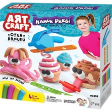 Sayıcı Kids El Presli Hamur Seti 200 gr | Sağlık Testli Güvenli Oyun Hamuru | 3 Yaş+ Eğlenceli Şekillendirme
